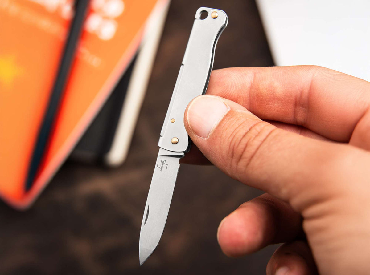 Böker Plus Atlas Mini – personlig minifällkniv