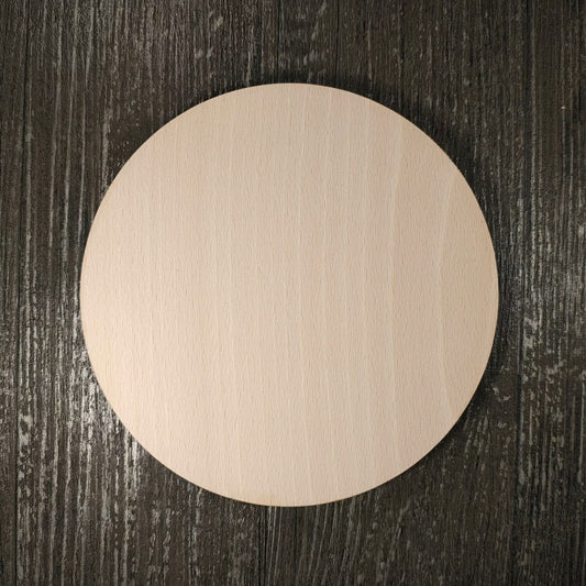 Rund ostbricka i trä 20 cm