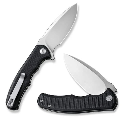 CIVIVI Mini Praxis fällkniv med svart G10-handtag