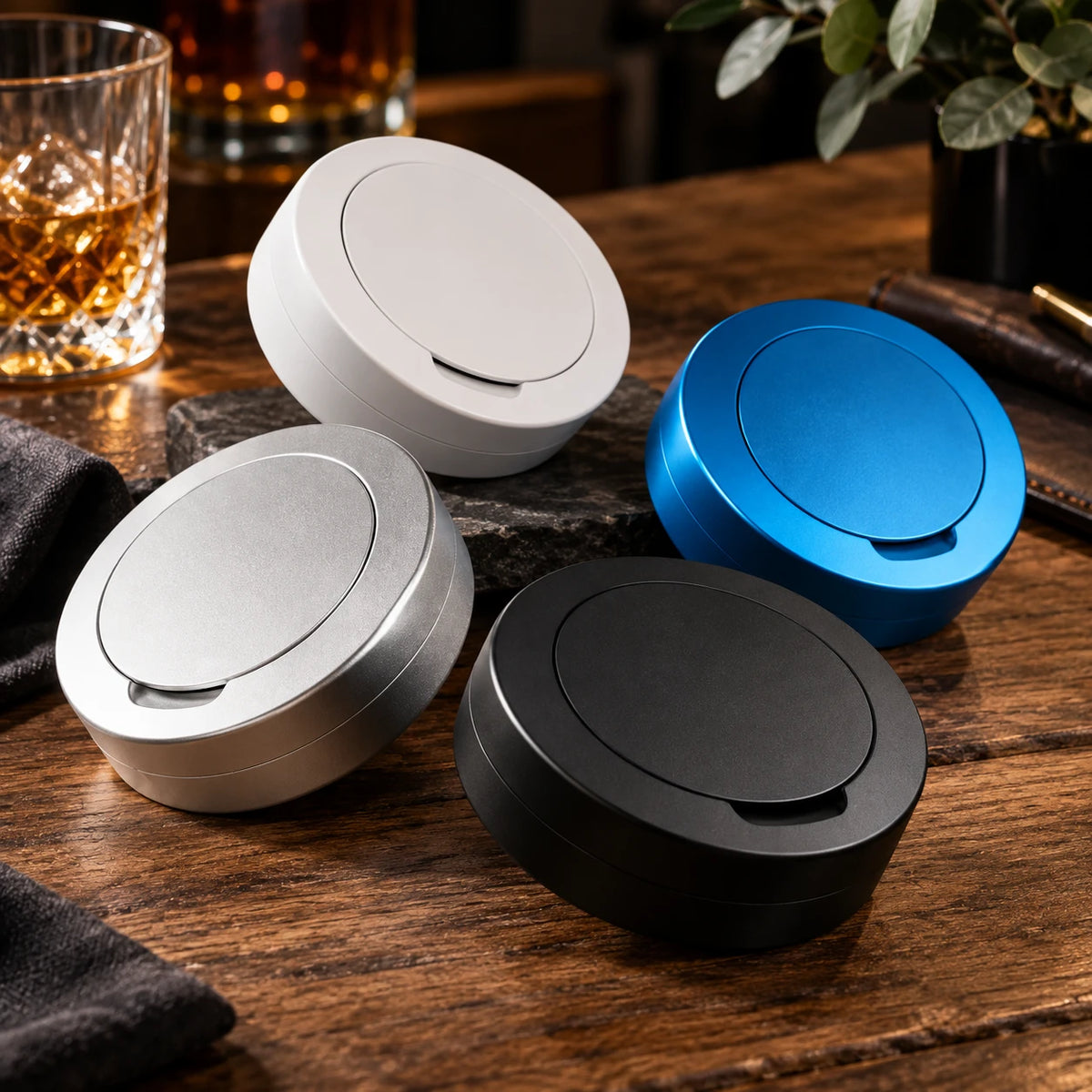 Personlig snusdosa – aluminium med gravyr