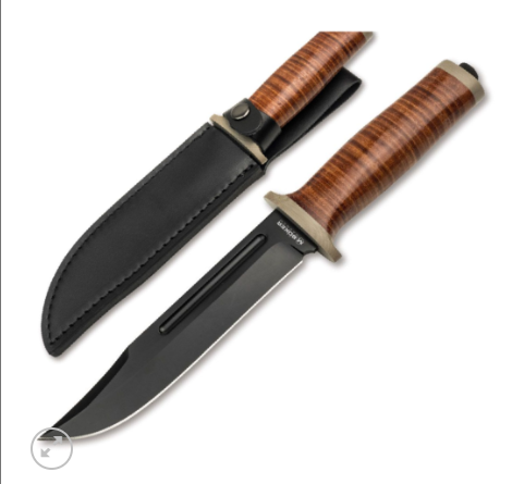 Böker Magnum Ranger Field Bowie med läderslida