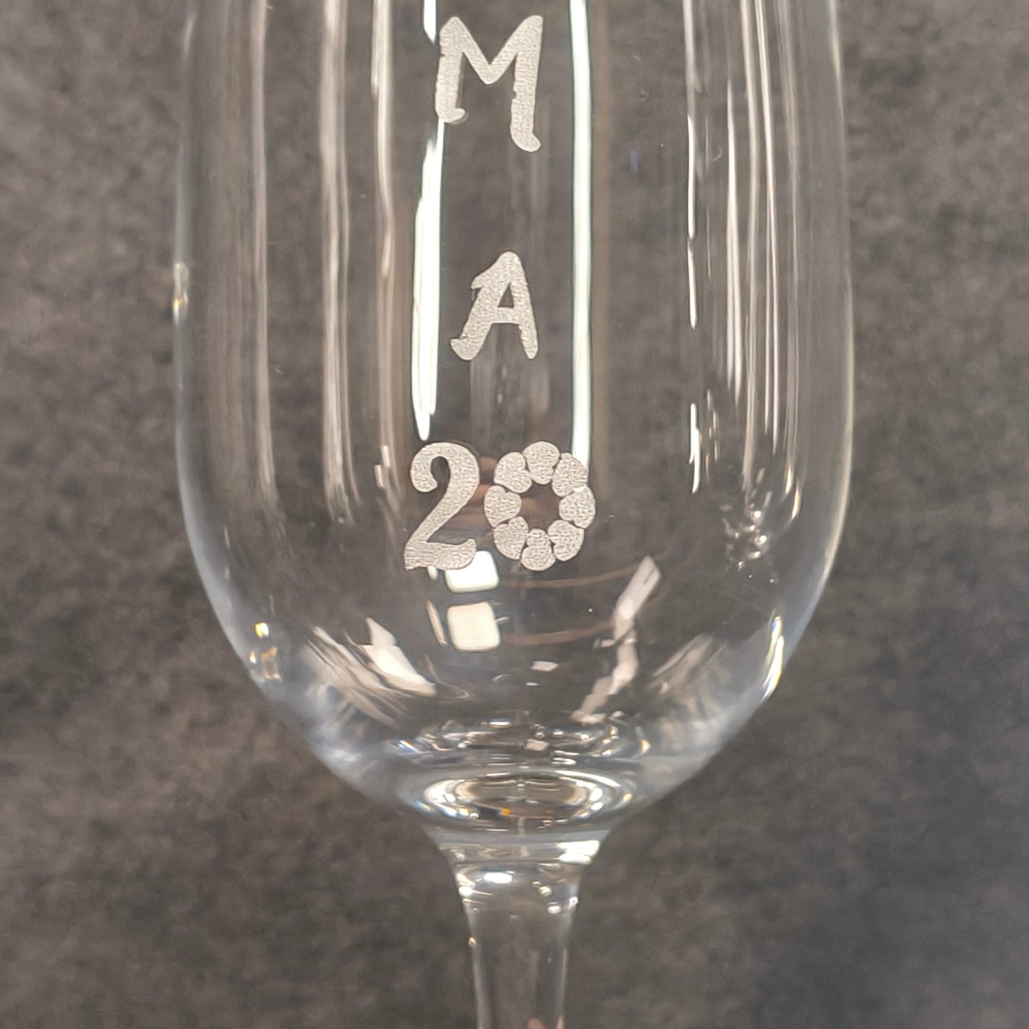 Champagneglas med gravyr (22 cl, 2-pack) – Designa själv